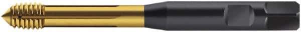 Walter-Prototyp - M6x1.00 Metric 6HX Modified Bottoming Thread Forming Tap - Cobalt, TiN Finish, 80mm OAL, 6mm Thread Length, Right Hand Thread, Series S2061345 - Apex Tool & Supply