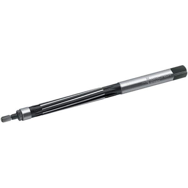 Walter-Titex - 0.9449" Reamer Diam, Straight Shank, 85mm Flute Length, Hand Expansion Reamer - Spiral Flute, 9.09" OAL, Left Hand Spiral, Right Hand Cut, High Speed Steel - Apex Tool & Supply
