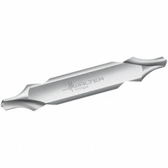 Walter-Titex - Metric Radius Cut 60° Incl Angle High Speed Steel Combo Drill & Countersink - Apex Tool & Supply