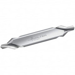 Walter-Titex - Metric Plain Cut 60° Incl Angle High Speed Steel Combo Drill & Countersink - Apex Tool & Supply