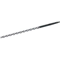 Walter-Titex - 40mm, 4MT 130° Point High Speed Steel Taper Shank Drill Bit - Bright Finish, 460mm Flute Length, 695mm OAL, Parabolic Flute, Series A4722 - Apex Tool & Supply