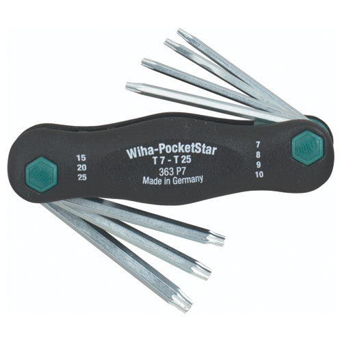7PC FOLD UP TORX SET - Apex Tool & Supply