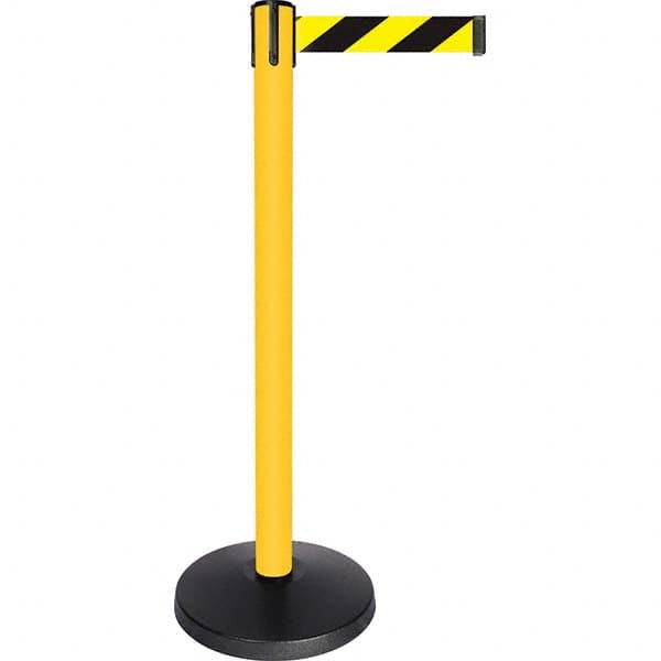 Tensator - Barrier Posts Type: Tensabarrier Post Post Color/Finish: Yellow - Apex Tool & Supply
