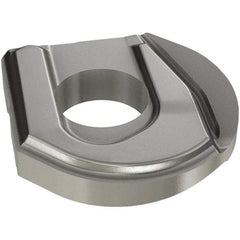 Iscar - HBFD250 QF Grade IC908 Carbide Milling Insert - TiAlN Finish, 5.4mm Thick, 12.5mm Corner Radius - Apex Tool & Supply