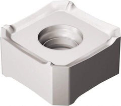 Sandvik Coromant - 345R13T5 MM Grade S30T Carbide Milling Insert - TiAlN2 Finish, 5.95mm Thick, 13mm Inscribed Circle, 0.8mm Corner Radius - Apex Tool & Supply