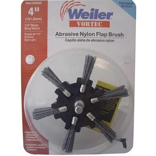 4 VORTEC ABRASVE FLAPBRSH - Apex Tool & Supply