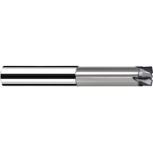 Fraisa - 3/16" Diam Solid Carbide Single End 4 Flute High-Feed End Mill - Apex Tool & Supply