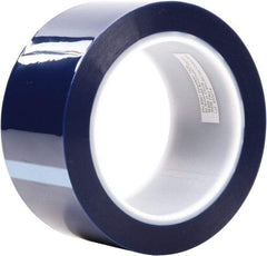 3M - 3" Wide x 72 Yd Long Blue Polyester Film Masking Tape - Series 8991, 2.4 mil Thick - Apex Tool & Supply
