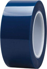 3M - 1-1/2" Wide x 72 Yd Long Blue Polyester Film Masking Tape - Series 8991, 2.4 mil Thick - Apex Tool & Supply