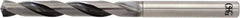 OSG - 4.3mm 140° Solid Carbide Jobber Drill - WXL Finish, Right Hand Cut, Spiral Flute, Straight Shank, 95mm OAL - Apex Tool & Supply