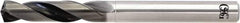 OSG - 9.25mm 140° Spiral Flute Solid Carbide Screw Machine Drill Bit - WXL Finish, Right Hand Cut, 47mm Flute Length, 106mm OAL, Straight Shank, Through Coolant - Apex Tool & Supply