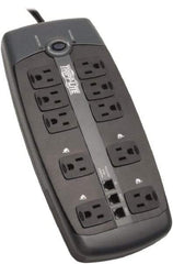 Tripp-Lite - 10 Outlets, 120 VAC15 Amps, 8' Cord, Power Outlet Strip - Floor, Keyhole Mount, 5-15 NEMA Configuration, 1.8" Strip - Apex Tool & Supply