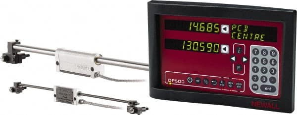Newall - 2 Axis, 14" X-Axis Travel, 36" Y-Axis Travel, Milling DRO System - Apex Tool & Supply
