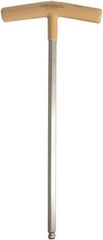 Paramount - 10mm Hex, T-Handle Cushion Grip, Ball End Hex Key - 12-7/64" OAL, Protanium High Torque Steel, Metric System of Measurement - Apex Tool & Supply