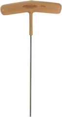 Paramount - 2mm Hex, T-Handle Cushion Grip, Hex Key - 5-29/32" OAL, Protanium High Torque Steel, Metric System of Measurement - Apex Tool & Supply