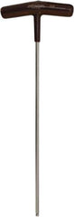 Paramount - 5/32" Hex, T-Handle Cushion Grip, Ball End Hex Key - 9-7/64" OAL, Protanium High Torque Steel, Inch System of Measurement - Apex Tool & Supply
