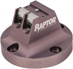 Raptor Workholding - 3/4" Jaw Width, 3" High Dovetail Vise - For Use with 4 & 5 Axis Workholding Systems - Apex Tool & Supply