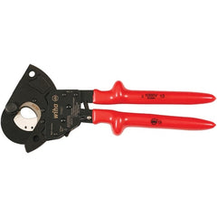Wiha - 13.9" OAL, 10-20 AWG Capacity, Cable Cutter - Apex Tool & Supply