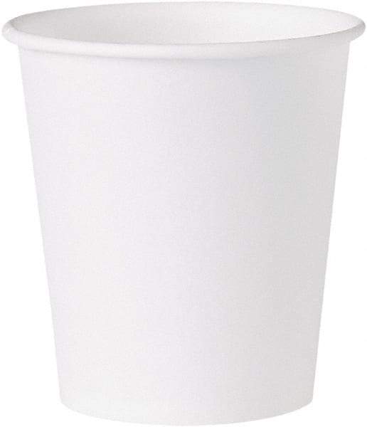 Solo - Paper Water Cups, 3 oz, 100/Bag, 50 Bags/Carton - White - Apex Tool & Supply