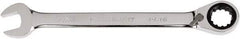 Paramount - 1-1/16" 12 Point Combination Wrench - 14-1/8" OAL, Chrome Vanadium Steel, Mirror Chrome Finish - Apex Tool & Supply