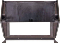 Triton - 12 Lb. Load Capacity, 5-3/8" Deep, Brown Polypropylene Hopper Stacking Bin - 3" High x 4-1/8" Wide x 5-3/8" Long - Apex Tool & Supply