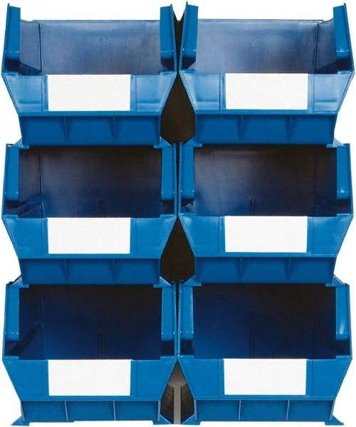 Triton - 65 Lb. Load Capacity, 14-3/4" Deep, Multi-Colored Polypropylene Bin System - 7" High x 8-1/4" Wide x 14-3/4" Long - Apex Tool & Supply