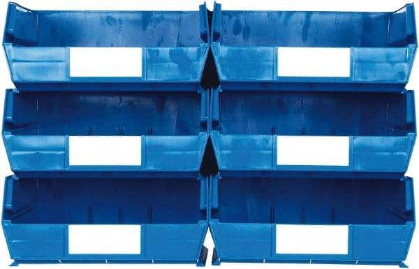 Triton - 55 Lb. Load Capacity, 10-7/8" Deep, Multi-Colored Polypropylene Bin System - 5" High x 11" Wide x 10-7/8" Long - Apex Tool & Supply