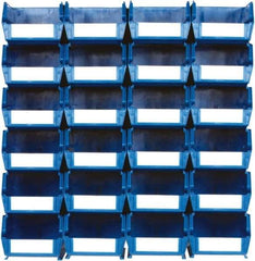 Triton - 12 Lb. Load Capacity, 7-3/8" Deep, Multi-Colored Polypropylene Bin System - 3" High x 4-1/8" Wide x 7-3/8" Long - Apex Tool & Supply