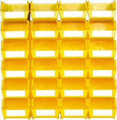 Triton - 12 Lb. Load Capacity, 7-3/8" Deep, Multi-Colored Polypropylene Bin System - 3" High x 4-1/8" Wide x 7-3/8" Long - Apex Tool & Supply