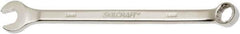 Ability One - 12mm 12 Point Combination Wrench - 15° Offset Angle, Steel, Chrome Finish - Apex Tool & Supply