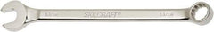 Ability One - 13/16" 12 Point Combination Wrench - 15° Offset Angle, Steel, Chrome Finish - Apex Tool & Supply