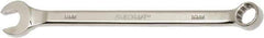 Ability One - 16mm 12 Point Combination Wrench - 15° Offset Angle, Steel, Chrome Finish - Apex Tool & Supply