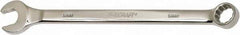 Ability One - 18mm 12 Point Combination Wrench - 15° Offset Angle, Steel, Chrome Finish - Apex Tool & Supply