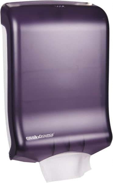 PRO-SOURCE - Manual, Plastic Paper Towel Dispenser - Black - Apex Tool & Supply