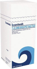 Boardwalk - Jumbo Straws, 7-3/4", Plastic, Translucent, Unwrapped, 250/Pack, 50 Pack/Carton - Apex Tool & Supply