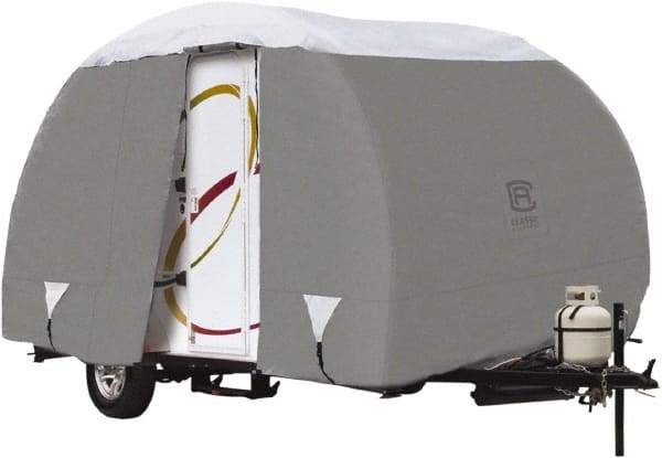 Classic Accessories - Polypropylene RV Protective Cover - 18' 8" Long, Gray and White - Apex Tool & Supply