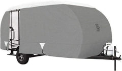 Classic Accessories - Polypropylene RV Protective Cover - 20' Long, Gray and White - Apex Tool & Supply