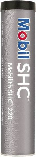 Mobil - 13.4 oz Cartridge Lithium High Temperature Grease - Red, High/Low Temperature, NLGIG 2, - Apex Tool & Supply