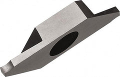 Kyocera - TKF S PR1535 Grade, 0.0591" Cutting Width, Carbide Cutoff Insert - 0° Lead Angle, 0.002" Cnr Rad, Megacoat Nano Coated - Apex Tool & Supply