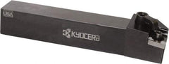Kyocera - MCLN, Right Hand Cut, 95° Lead Angle, 1" Shank Height x 1" Shank Width, Negative Rake Indexable Turning Toolholder - 6" OAL, CN.. 43.. Insert Compatibility, Series MCLN - Apex Tool & Supply