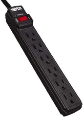 Tripp-Lite - 6 Outlets, 120 VAC15 Amps, 6' Cord, Power Outlet Strip - Floor, Keyhole Mount, 5-15 NEMA Configuration, 1.1" Strip - Apex Tool & Supply