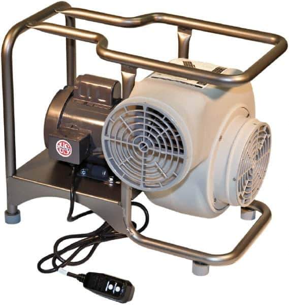 AIR Systems - 8" Inlet, Electric AC Centrifugal Blower - 0.75 hp, 1,308 CFM (Free Air), 220 Max Voltage Rating - Apex Tool & Supply