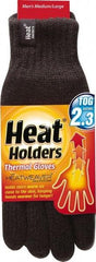 Grabber - Size M Work Gloves - For General Purpose, Uncoated, Slip-On Cuff, Full Fingered, Black, Paired - Apex Tool & Supply