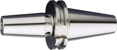 HAIMER - 10mm Hole Diam, CAT50 Taper Shank Shrink Fit Tool Holder & Adapter - 130mm Projection, 24mm Nose Diam, 42mm Clamping Depth, 25,000 RPM, Through Coolant - Exact Industrial Supply