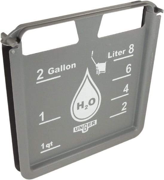 Unger - Polypropylene Removable Divider - Gray, For Use with COMSG - Apex Tool & Supply