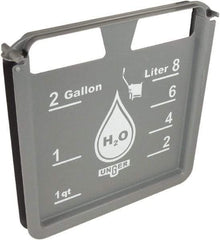 Unger - Polypropylene Removable Divider - Gray, For Use with COMSG - Apex Tool & Supply