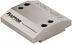 Raptor Workholding - 1-1/2" Jaw Width, 1/2" High x 2-1/2" Long x 2.2" Wide Riser - For Use with 4 & 5 Axis Workholding Systems - Apex Tool & Supply