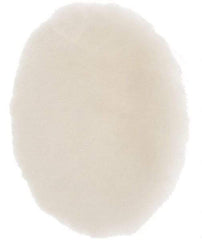 Tru-Maxx - 5-1/4" Diam Wool Buffing & Backing Pad - Apex Tool & Supply