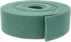 Brite Star - 30' Long x 4" Wide Nonwoven Roll - Fine Grade, Green, Aluminum Oxide - Apex Tool & Supply