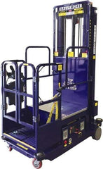 Ballymore - 650 Lb Capacity, 216" Lift Height, Battery Operated Drivable Power Stocker Lift with Safety Sensor - Apex Tool & Supply